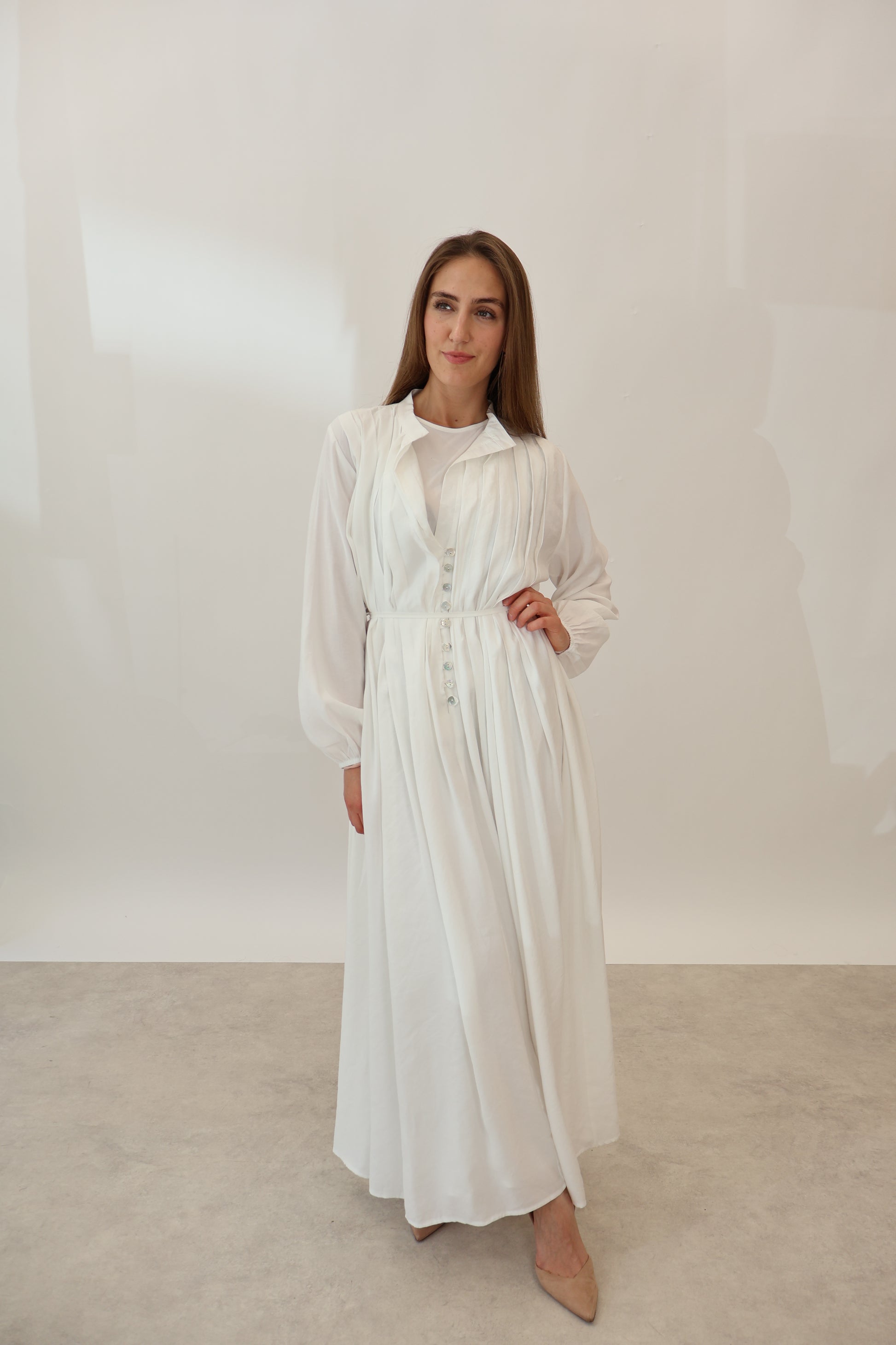 Alya Kleid Weiss