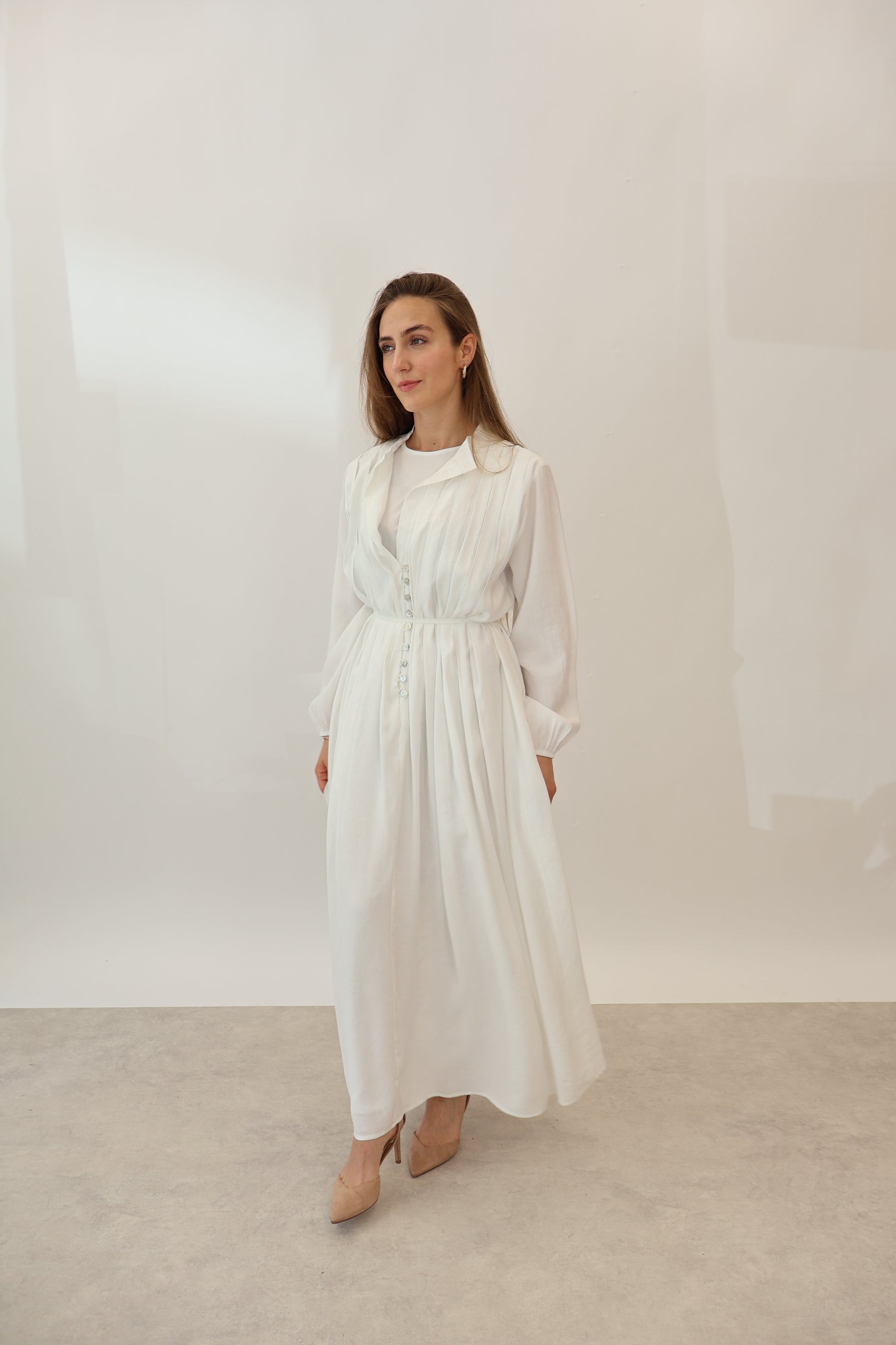 Alya Kleid Weiss