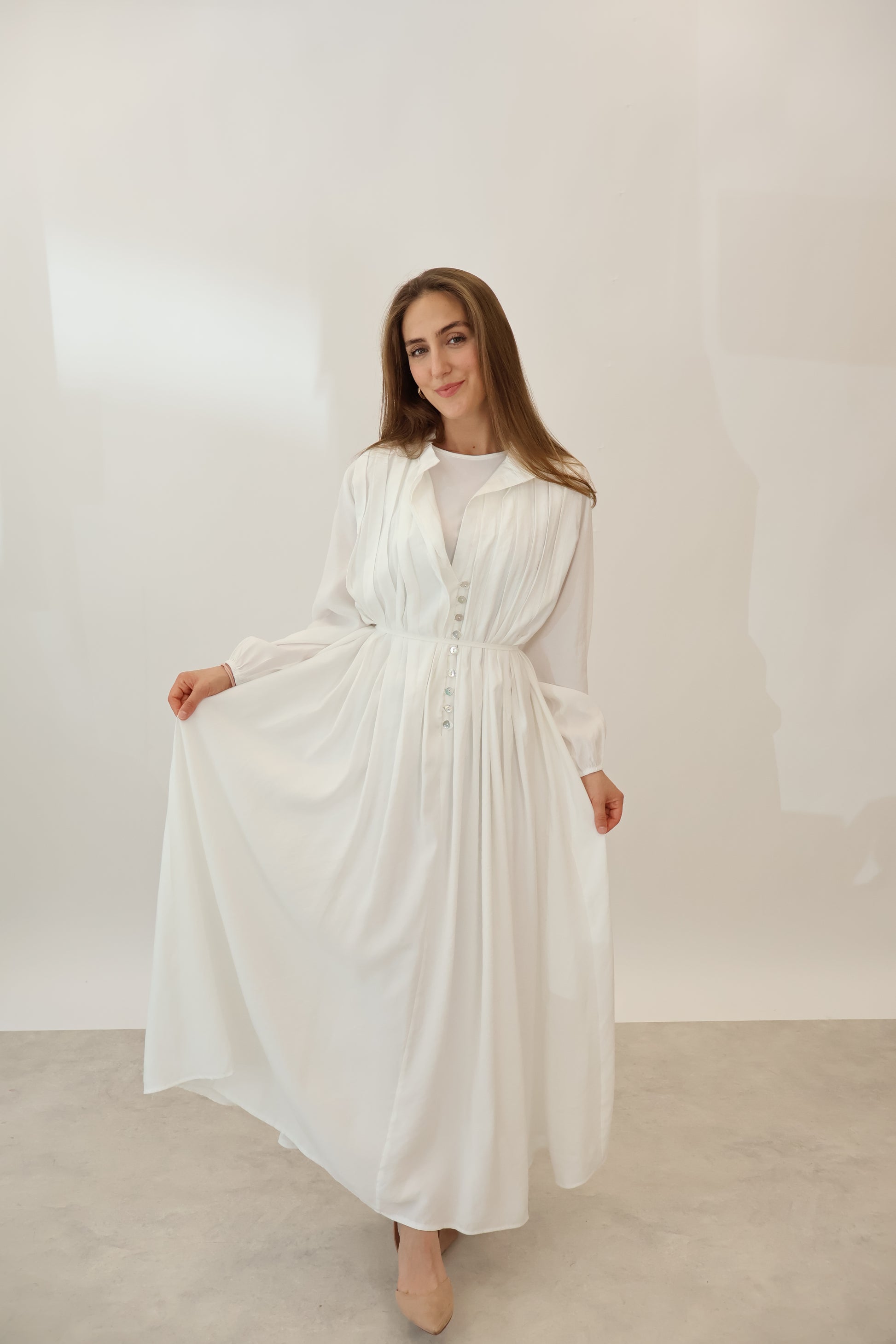 Alya Kleid Weiss