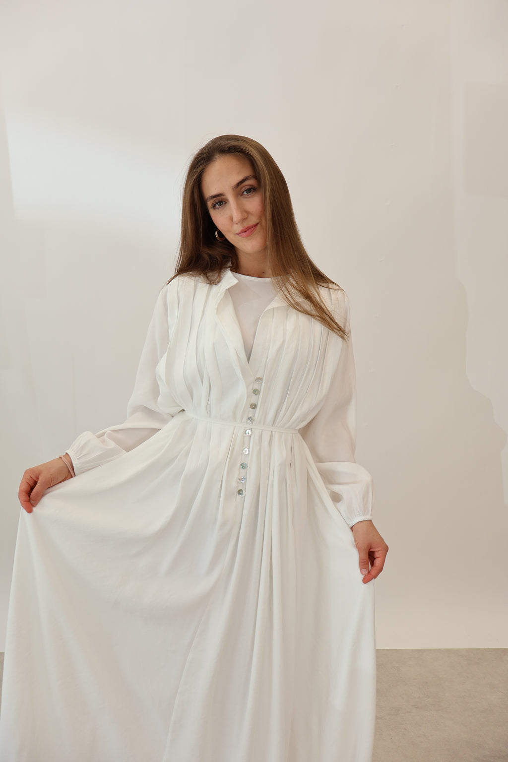 Alya Kleid Weiss