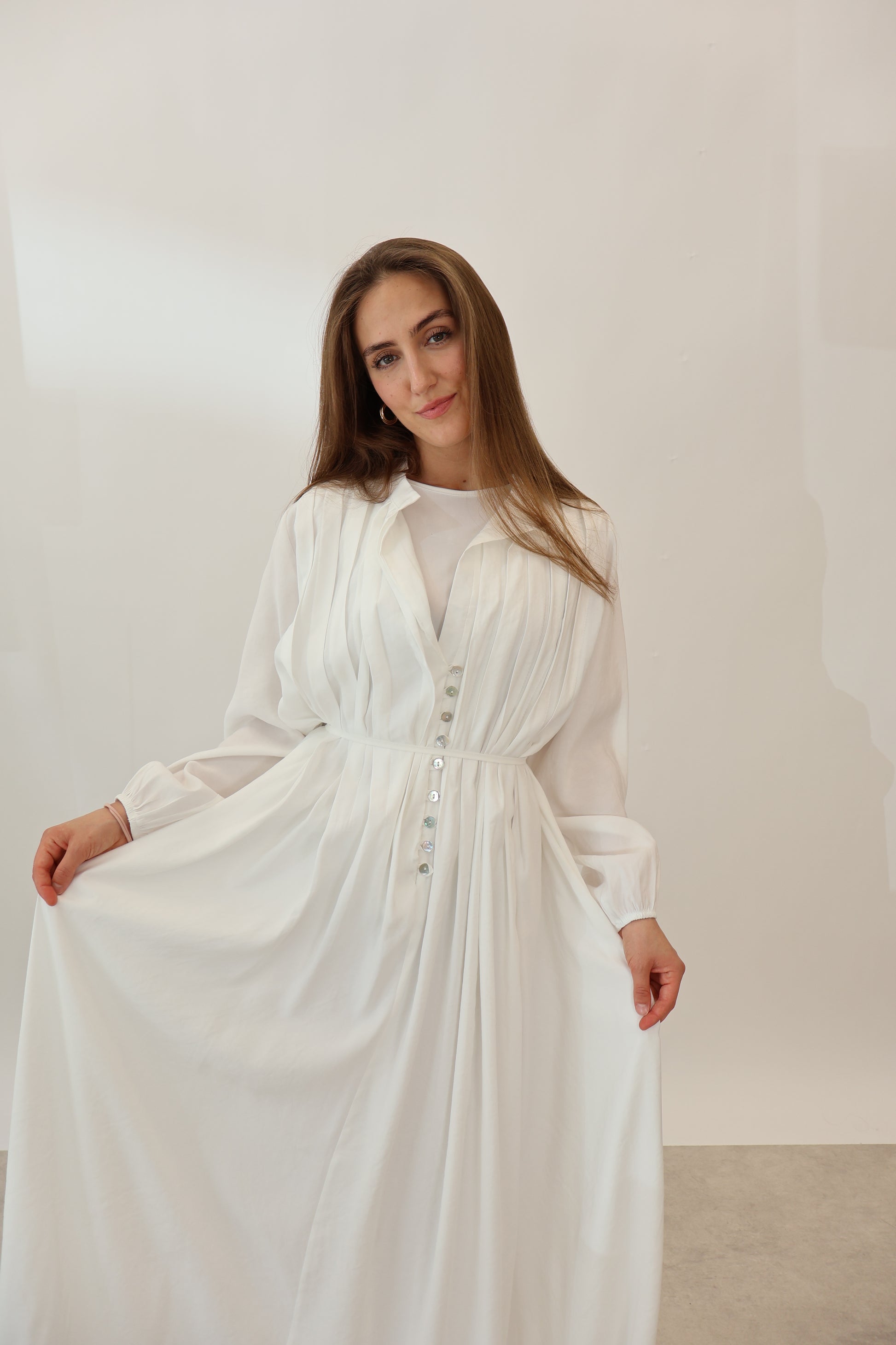 Alya Kleid Weiss
