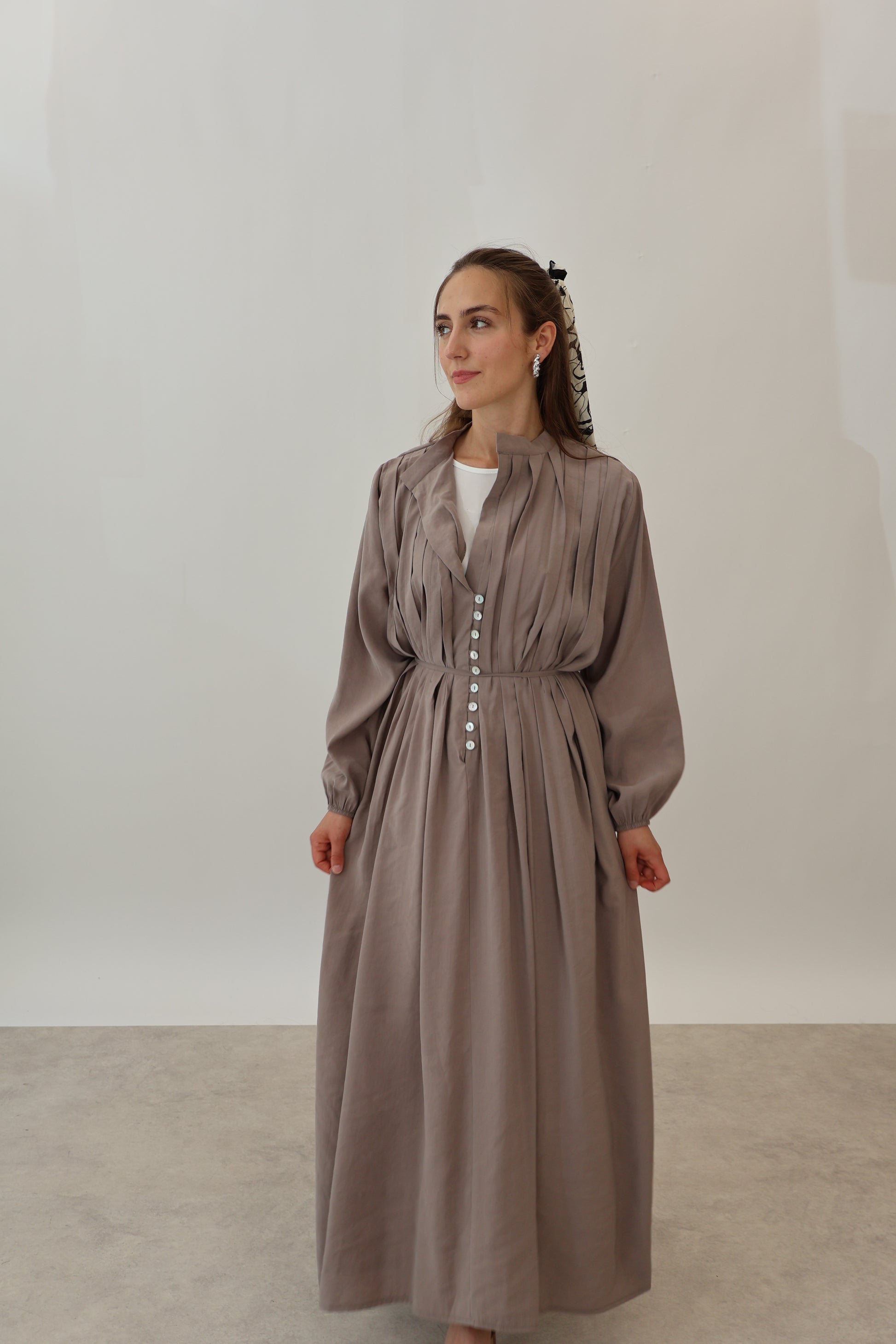 Alya Kleid Vizon