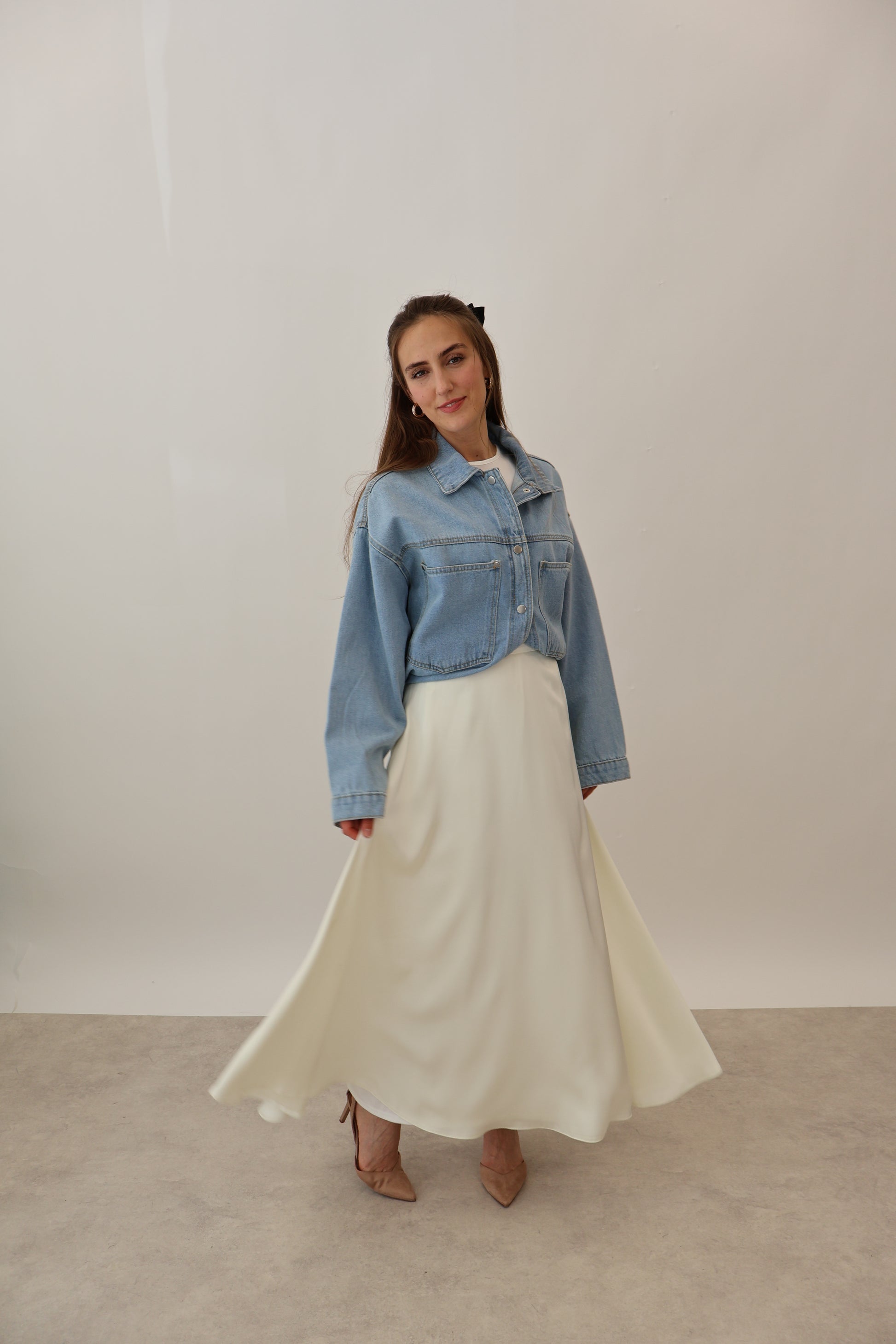 Satin Rock Weiss