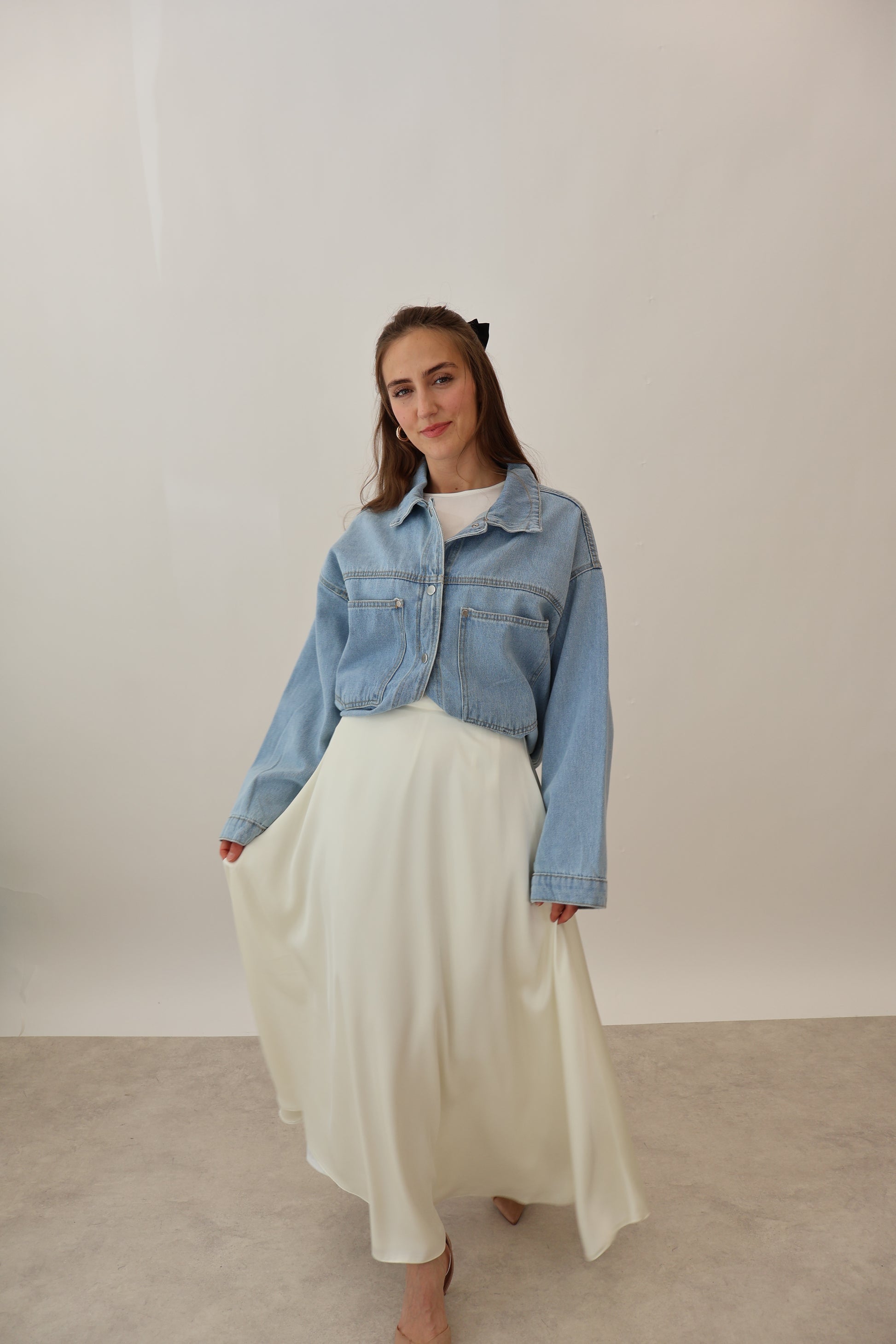 Satin Rock Weiss