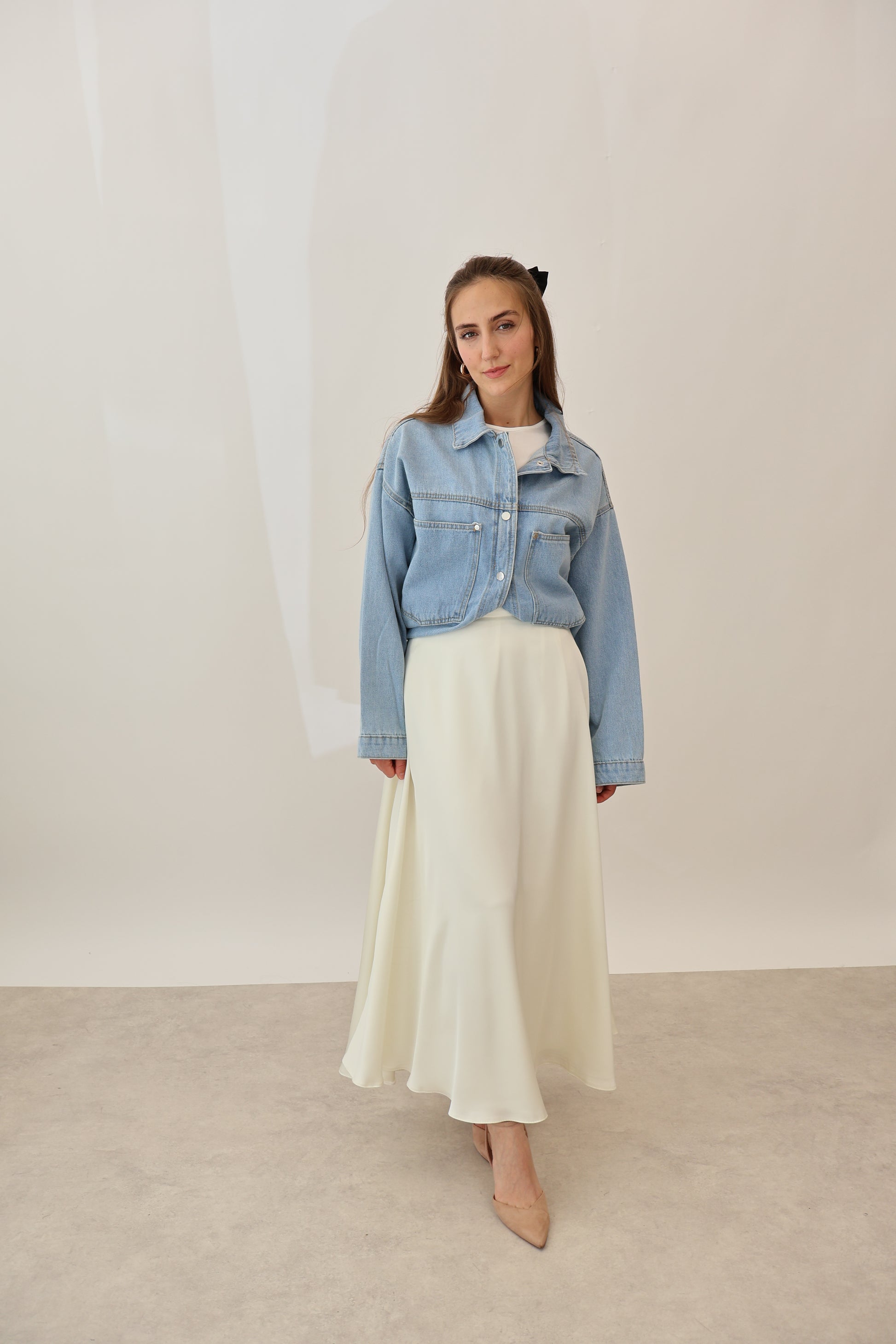 Satin Rock Weiss