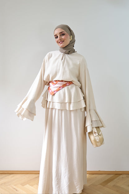 Defne Zwei - Teiler Beige