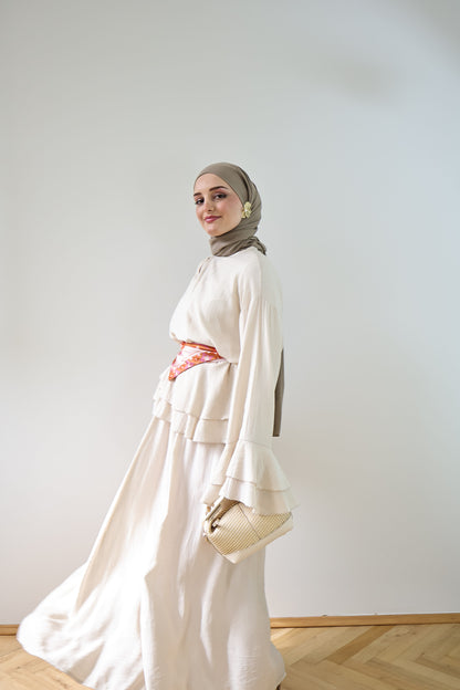 Defne Zwei - Teiler Beige