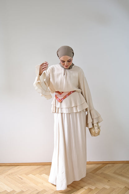 Defne Zwei - Teiler Beige