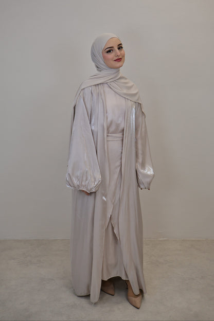 Glanz Abaya Beige