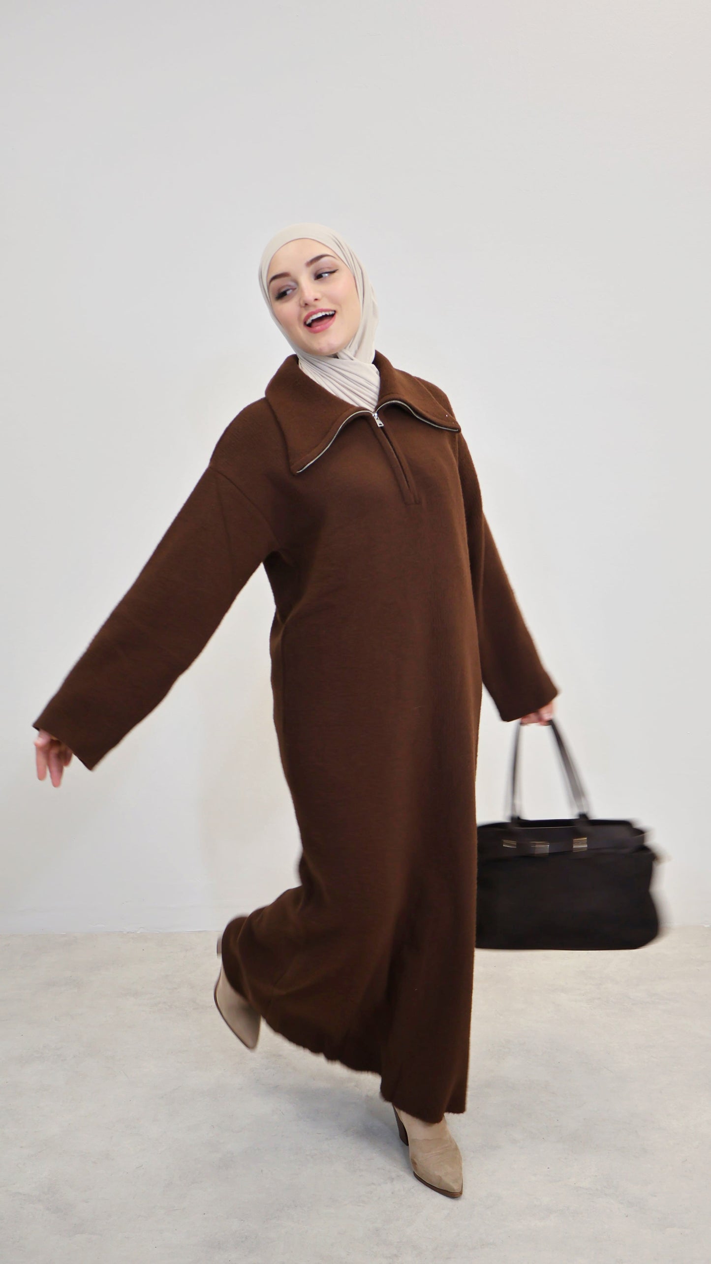 Liva Kleid Braun