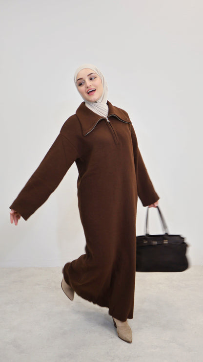 Liva Kleid Braun