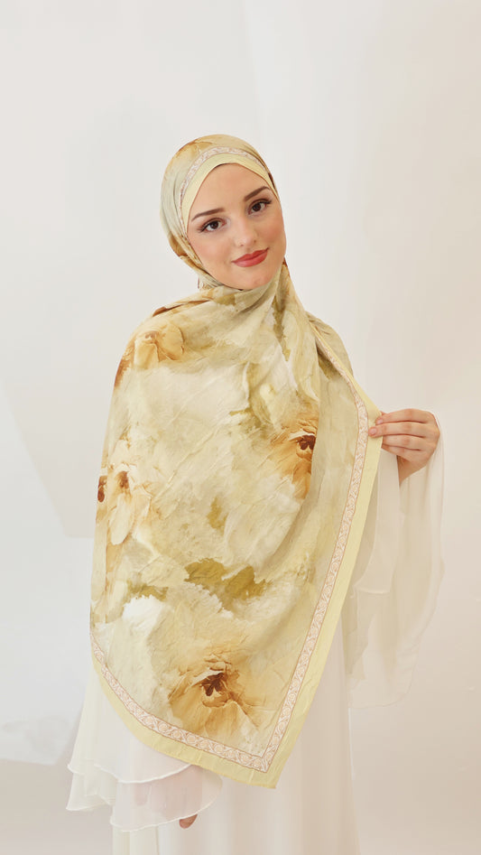 Noire Scarf Butter Yellow