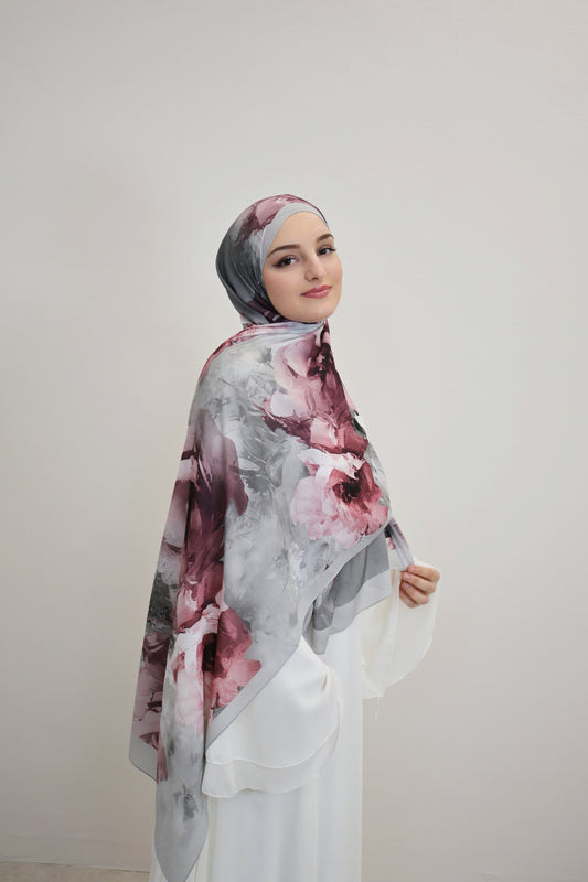 Layla Scarf Grau